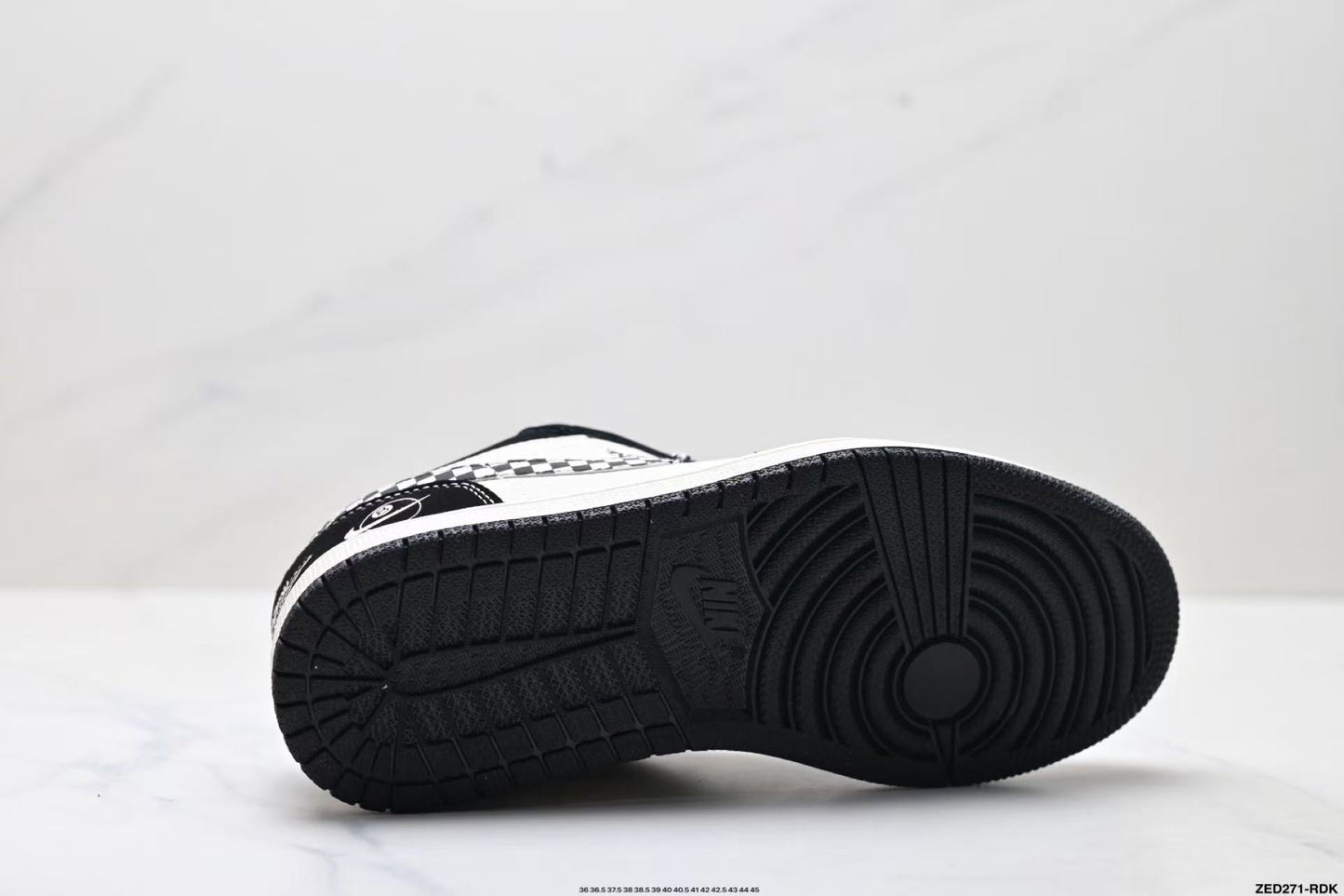 JORDAN 1 Mid - Equality Sneakers - Black Unisex Streetwear Limited Edition