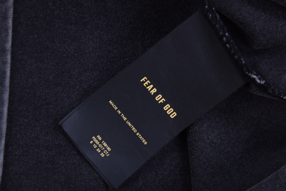 Fear Of God T-shirt With 'give It Up' Te - T - Black Unisex Streetwear Limited Edition - <p dir='ltr'><span>This Fear of God t-shirt features bold 'Give It Up' text on the