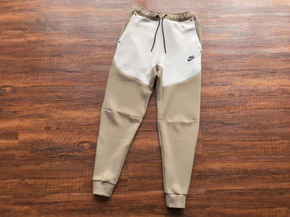 NIKE Tech Fleece Pants - Sandalwood - Light Bone - White Unisex Streetwear Limited Edition - The NIKE TECH FLEECE PANTS SANDALWOOD/LIGHT BONE WHITE - REPLICA offer the perfect balance of