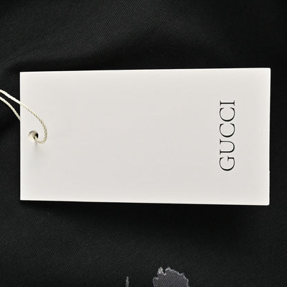 Camiseta Gucci con logo de fresa (negra)