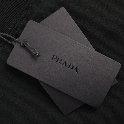 Prada Milano Emblem T-shirt - Black Unisex Streetwear Limited Edition - This Prada t-shirt features a classic design with the Prada Milano logo and an emblem