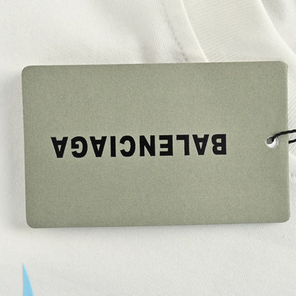 T-SHIRT LOGO BALENCIAGA x VETEMENTS BLANC