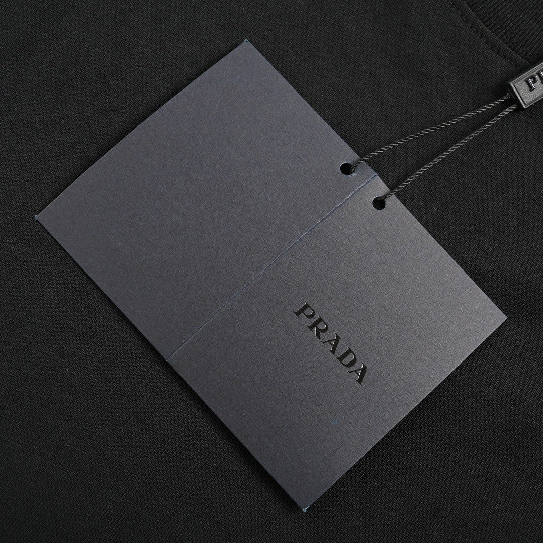 Prada Logo T-Shirt (Black) - insole - replica sneakers
