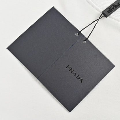Prada Milano Logo T-Shirt (White) - insole - replica sneakers