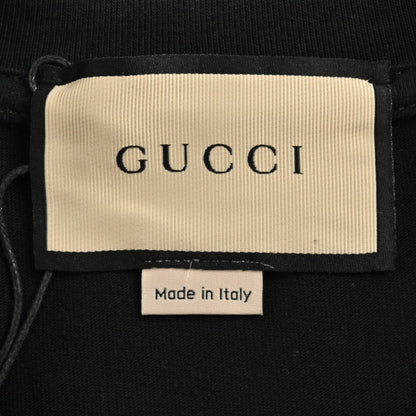 Camiseta Gucci con logo de vaca de dibujos animados (negra)