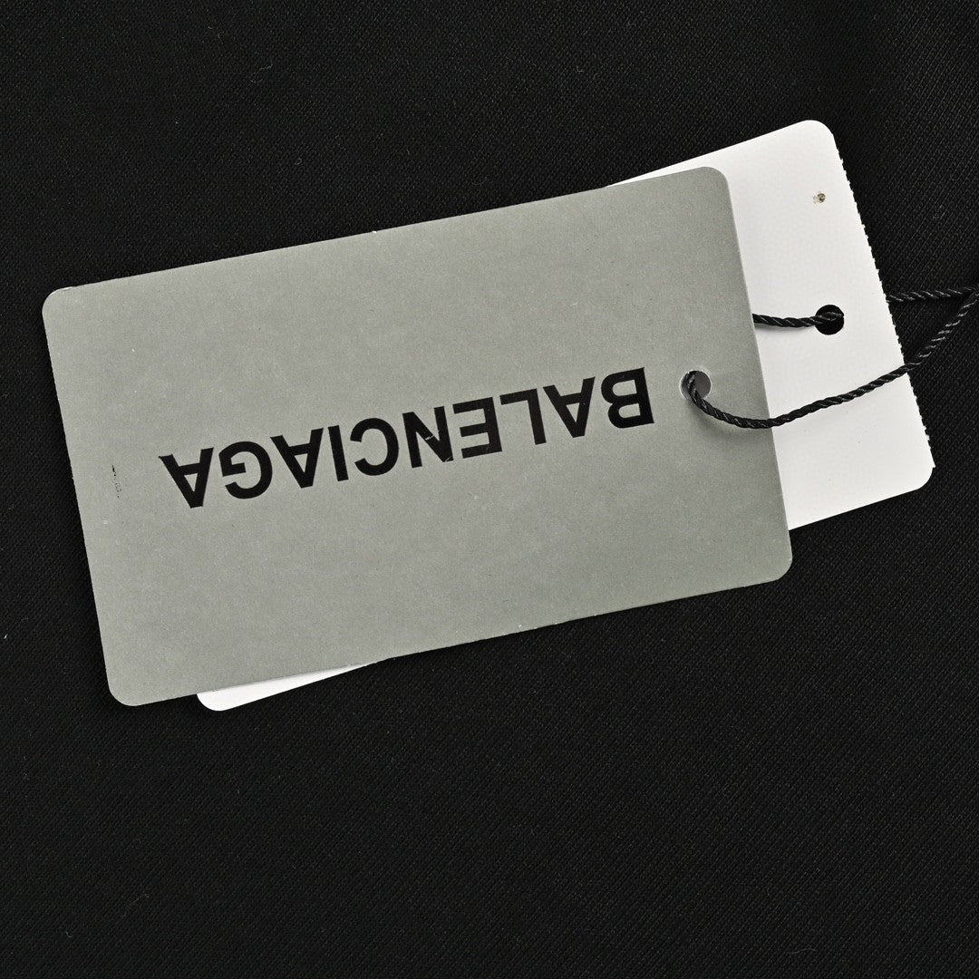 Camiseta negra Balenciaga Save the Date