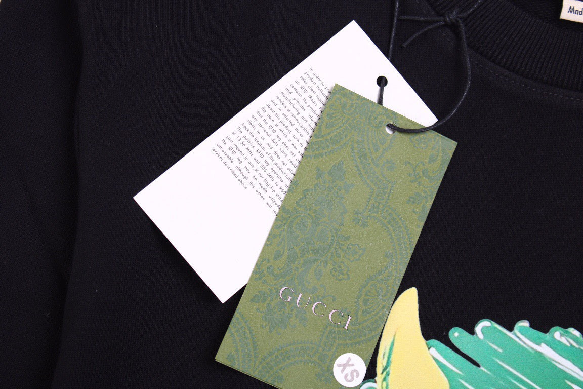 Sudadera Gucci con gráfico de monstruo