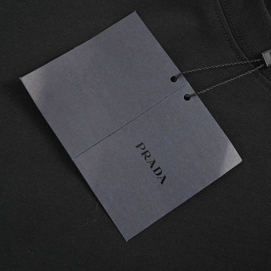 Prada Milano Logo T-Shirt (Black) - insole - replica sneakers