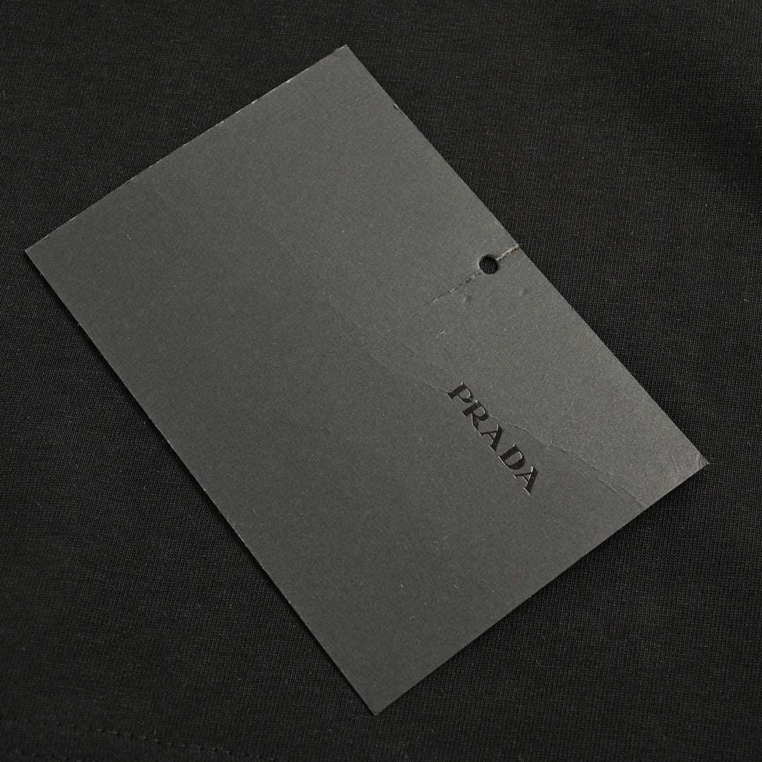 Prada Milano Black Emblem T-Shirt - insole - replica sneakers
