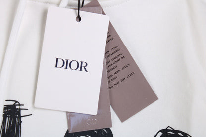 Sudadera Dior con motivo de pinceladas