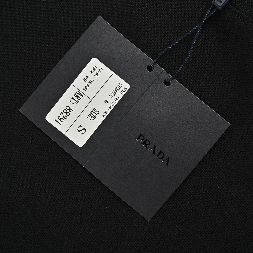 Prada Milano Logo Black T-Shirt - insole - replica sneakers