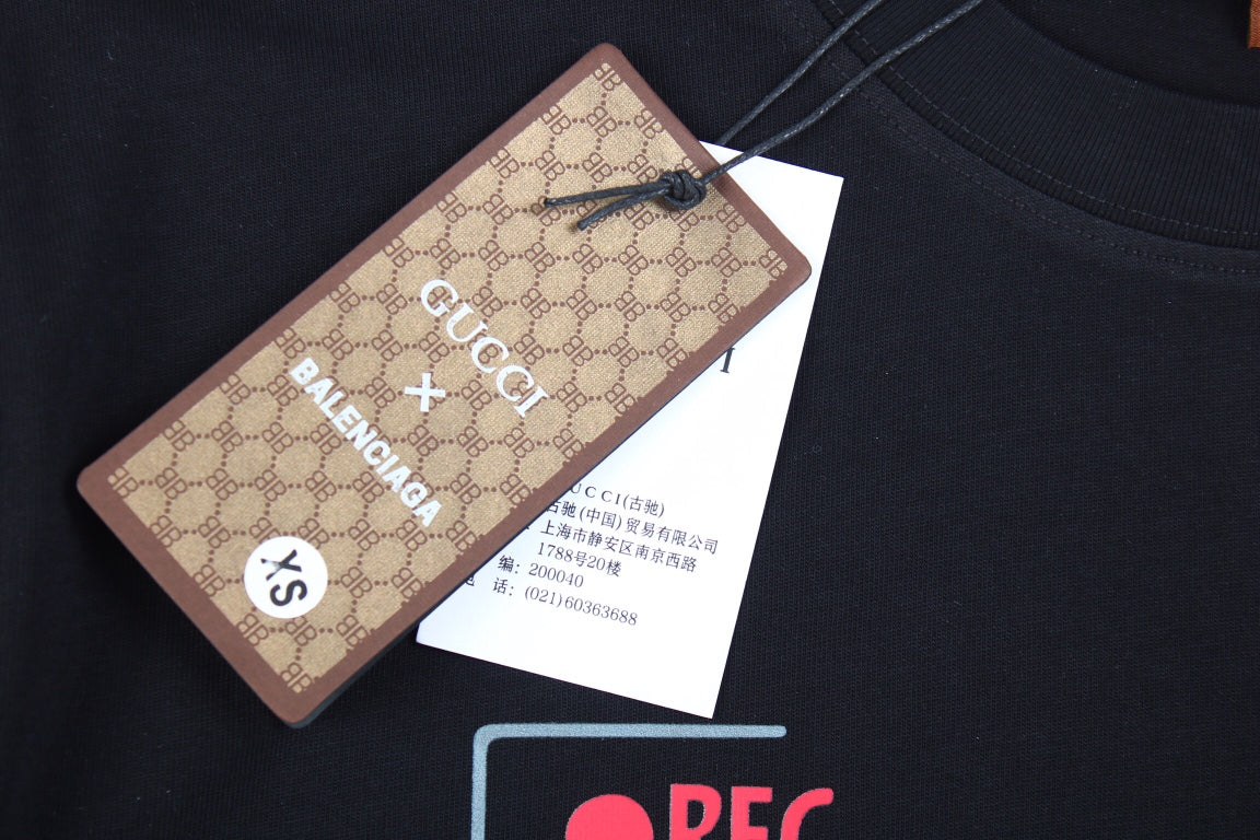 Camiseta de la colaboración Gucci x Balenciaga