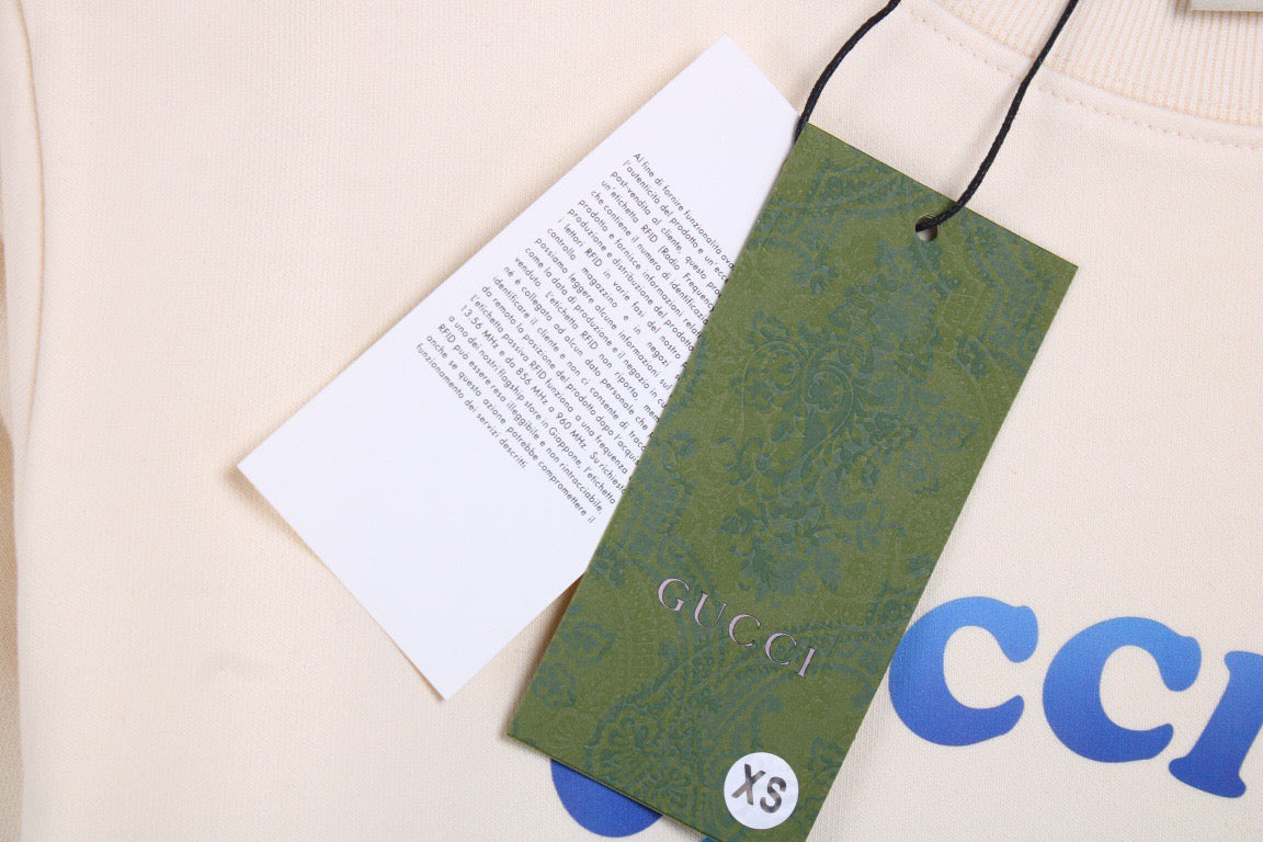 Sudadera Gucci con bordado de dónut - Crudo