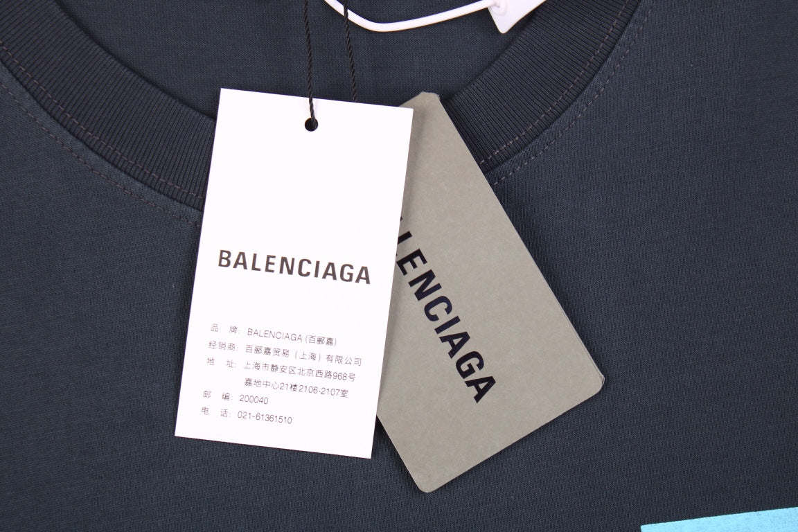 Camiseta con el logo de Balenciaga NYSE