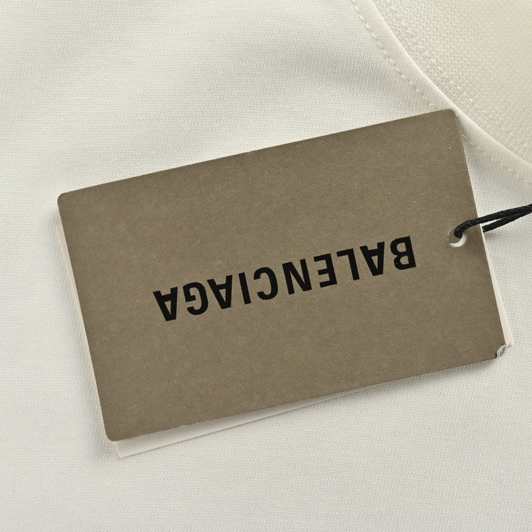 Camiseta Balenciaga Love Notes en blanco