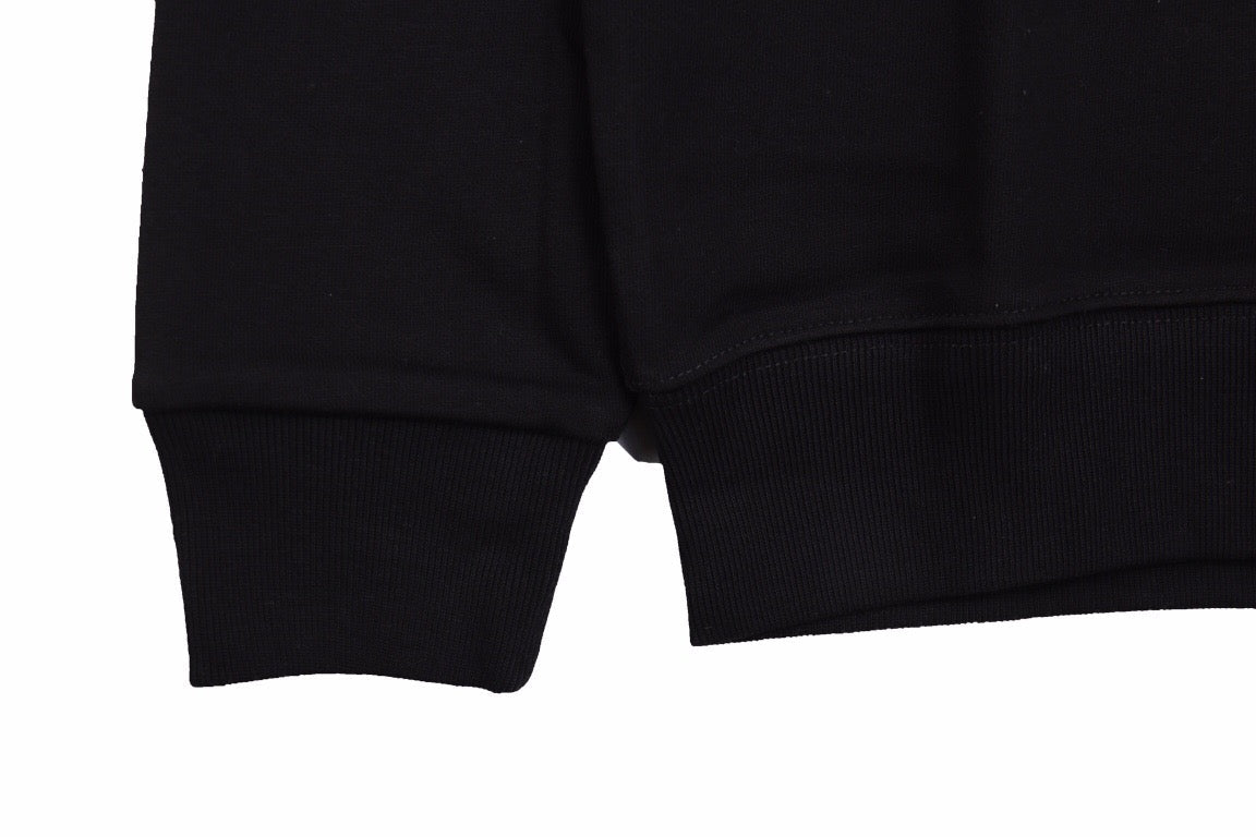 Sudadera Gucci de Donald Duck - Negra