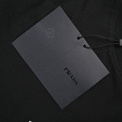 Prada Graphic Logo T-Shirt (Black) - insole - replica sneakers