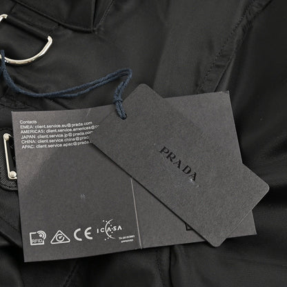 Prada Military Style Jacket - Black - insole - replica sneakers