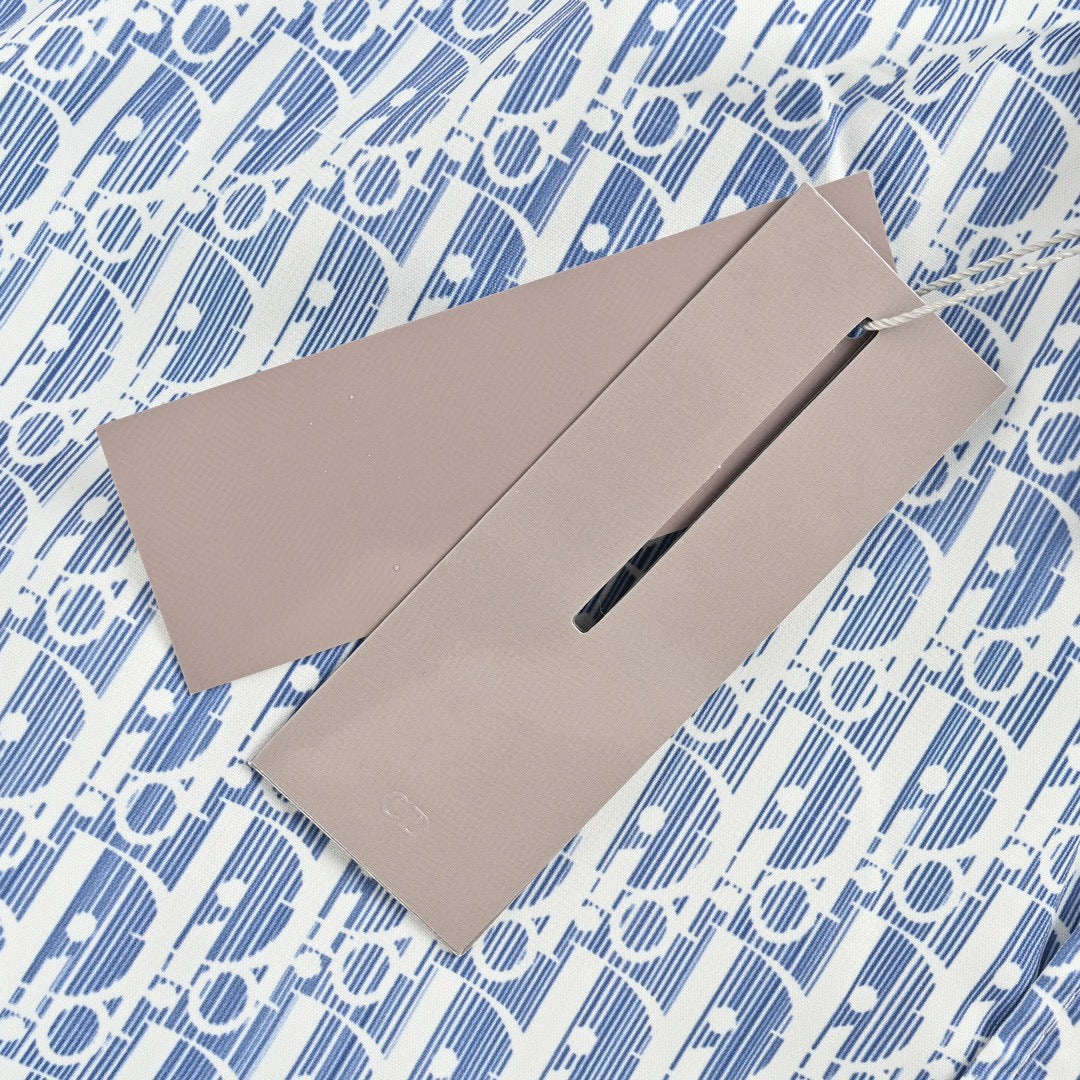 Camisa con estampado de monograma Dior