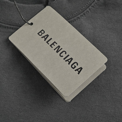 T-shirt de campagne politique Balenciaga (gris)