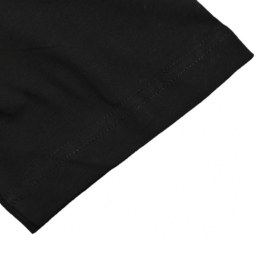 Camiseta Gucci con estampado de dibujos animados (negra)