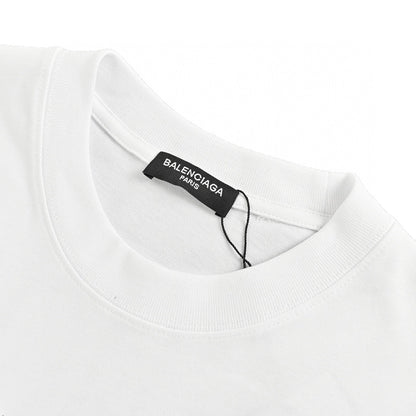 Camiseta Balenciaga - Logotipo desgastado