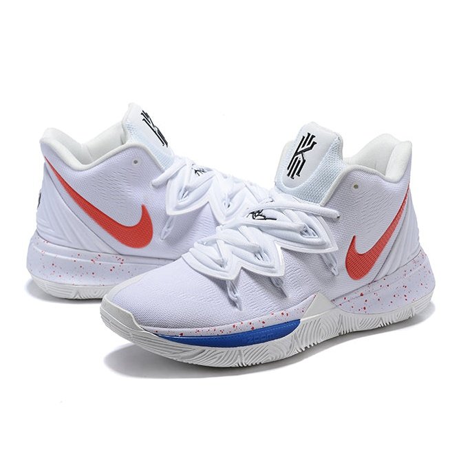 NIKE Kyrie 5 - Uconn Home Pe Shoes - White Unisex Streetwear Limited Edition