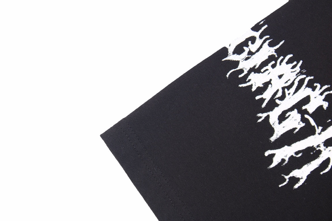 Camiseta Balenciaga Multi-Logo (Negra)