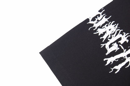 Camiseta Balenciaga Multi-Logo (Negra)