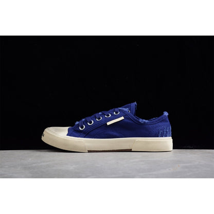 BALENCIAGA Paris Mid Vulc Destr - Sneakers - Blue Unisex Streetwear Limited Edition - Introducing the BALENCIAGA Paris Mid Vulc Destr x Blue, a bold and edgy addition to