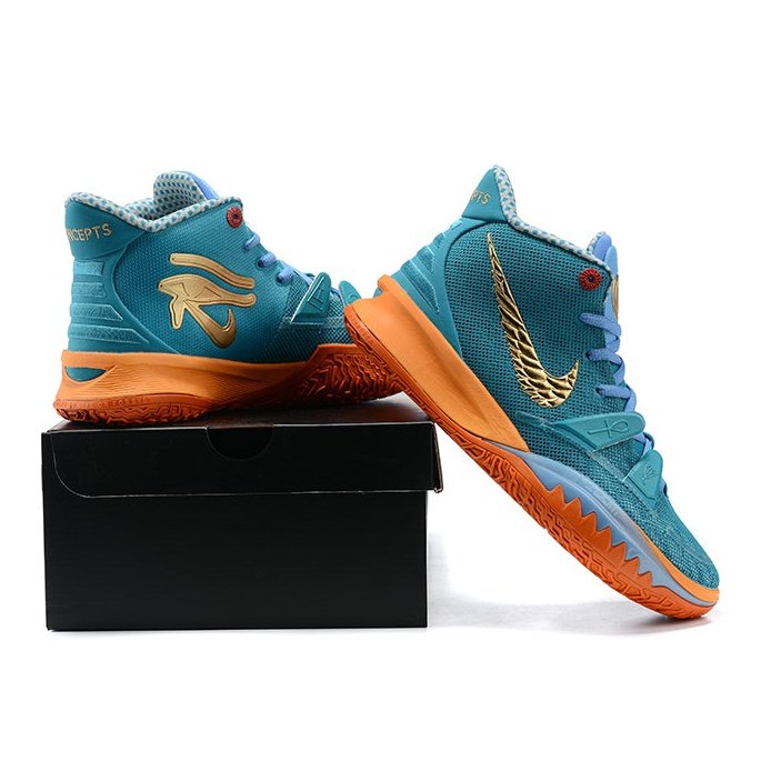NIKE Kyrie 7 - Concepts Horus - Red Unisex Streetwear Limited Edition