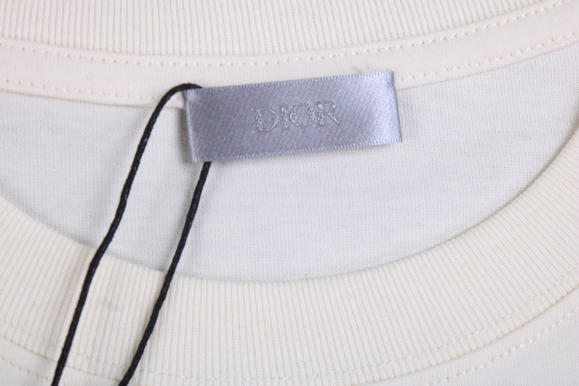 Camiseta con logo degradado de Dior