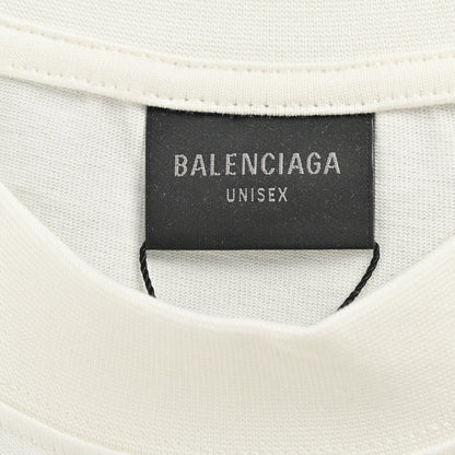 Balenciaga T-shirt - Overlapping Logo - Black Unisex Streetwear Limited Edition
