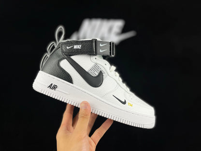 NIKE Air Force 1 High 'white - Black' Unisex Streetwear Limited Edition - **Nike Air Force 1 High 'White/Black'** The Nike Air Force 1 High 'White/Black' is a