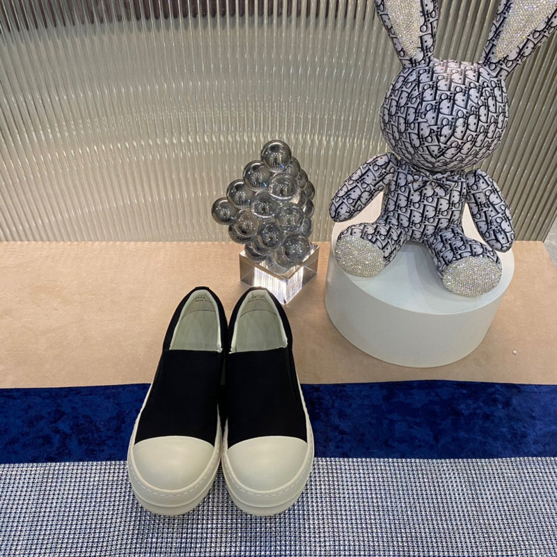 Slip-On Canvas Sneakers - logo - replica sneakers