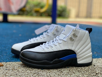 Jordan 12 Retro 'game Royal' Sneakers - Black Unisex Streetwear Limited Edition - **Product Description: Air Jordan 12 Retro 'Game Royal'** The Air Jordan 12 Retro 'Game Royal'