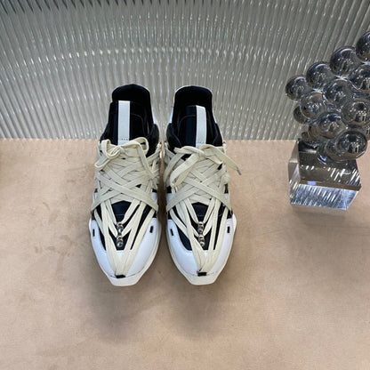 Innovative Wrap-Lace Sneakers - logo - replica sneakers