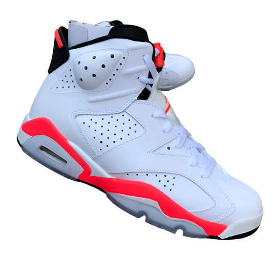 Jordan 6 Infrared Unisex Streetwear Limited Edition - The Air Jordan 6 'Infrared' is a classic and iconic sneaker that has remained a