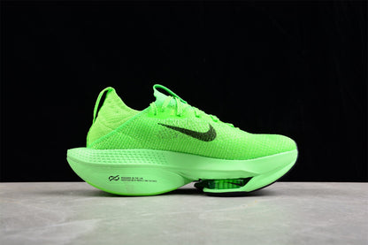 Zoom Alphafly Ne - T% 2 - Green Unisex Streetwear Limited Edition - The Nike Air Zoom Alphafly NEXT% 2 in vibrant green is a premier running shoe