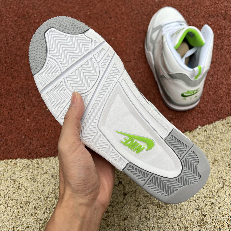 JORDAN 13 'white - Grey - Green' Unisex Streetwear Limited Edition