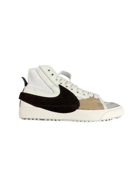 Nike Blazer Mid'1977 - Black Unisex Streetwear Limited Edition - The Nike Blazer 1977 High in white and black is a perfect blend of classic