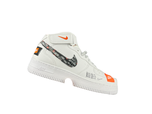 NIKE Air Force 1 'just Do It' Sneakers - Black Unisex Streetwear Limited Edition - **Nike Air Force 1 'Just Do It'** The Nike Air Force 1 'Just Do It'
