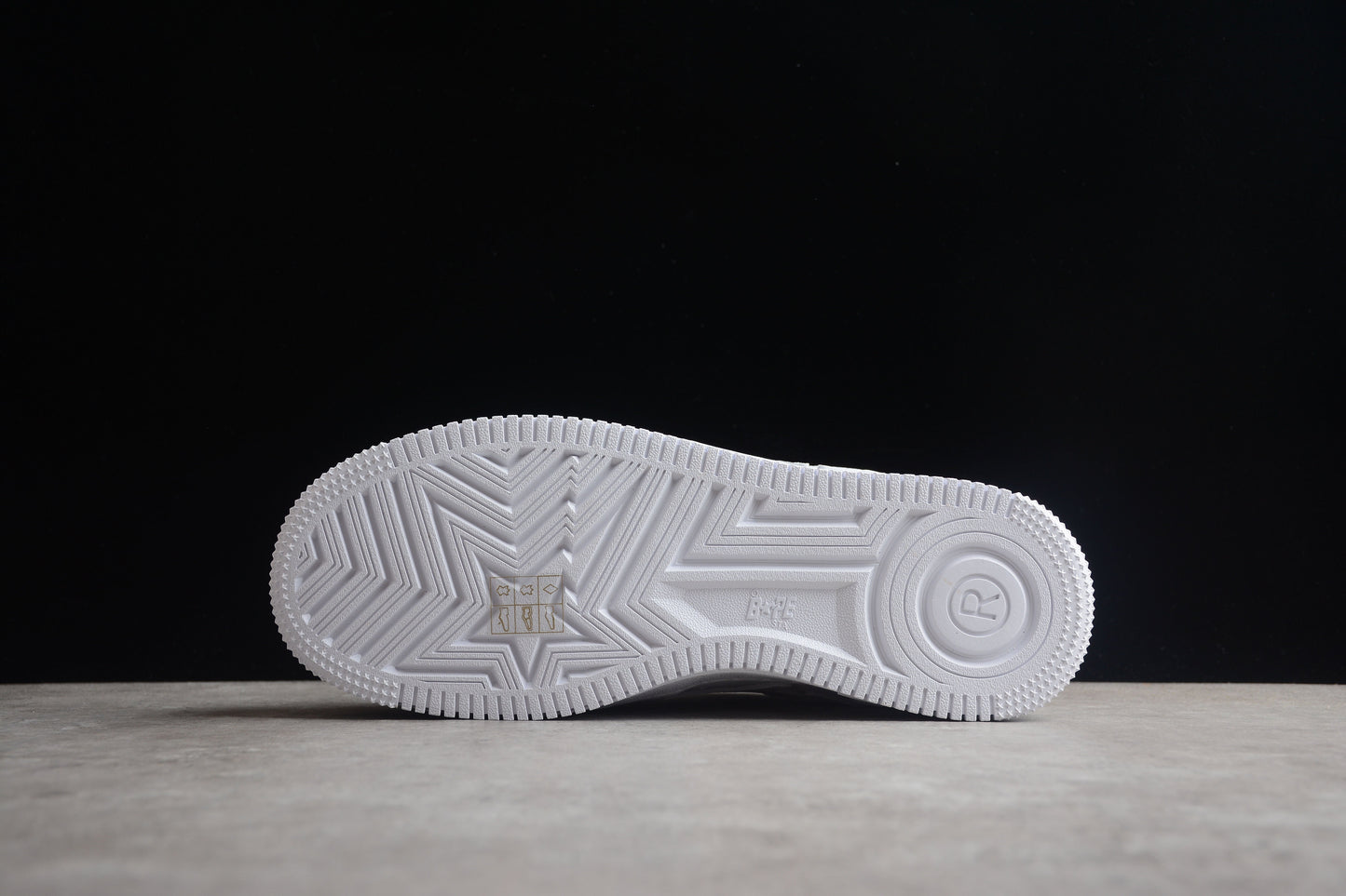 BAPE Sta Low Top Sneakers - White Unisex Streetwear Limited Edition - Introducing the BAPE STA Low Top Sneakers in Triple White C a perfect blend of