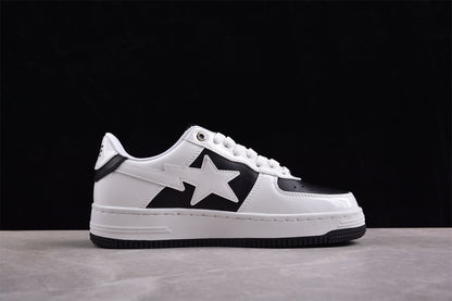 BAPE Sta Low-top Sneakers - Black Unisex Streetwear Limited Edition - **BAPE STA Low-Top Sneakers** Introducing the BAPE STA Low-Top Sneakers, a perfect blend of streetwear