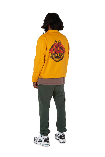 Gallery Dept. Montecito Jacket - Black Unisex Streetwear Limited Edition - ### Product Description #### Gallery Dept. 'Art That Kills' Yellow Jacket Elevate your streetwear wardrobe