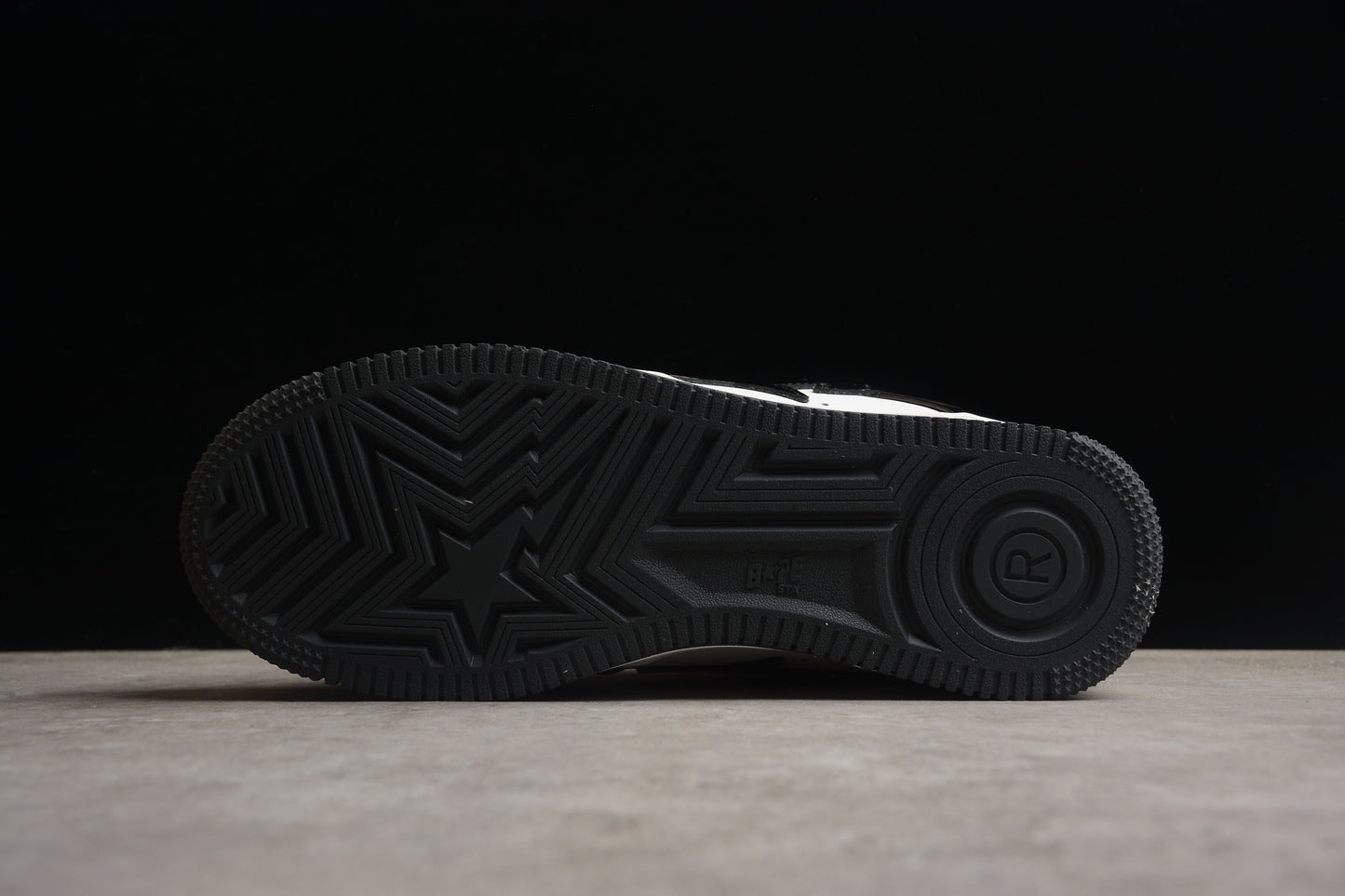 BAPE Sta Low-top Sneakers In And White - Black Unisex Streetwear Limited Edition - **BAPE STA Low-Top Sneakers in Black and White** Introducing the BAPE STA Low-Top Sneakers in