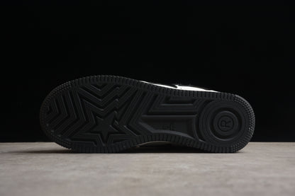 BAPE Sta Low-top Sneakers In And White - Black Unisex Streetwear Limited Edition - **BAPE STA Low-Top Sneakers in Black and White** Introducing the BAPE STA Low-Top Sneakers in