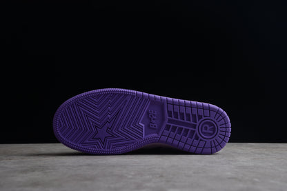 BAPE Sta Low-top Gradient Sneakers - Purple Unisex Streetwear Limited Edition - **BAPE STA Low-Top Purple Gradient Sneakers** Introducing the BAPE STA Low-Top Purple Gradient Sneakers, a