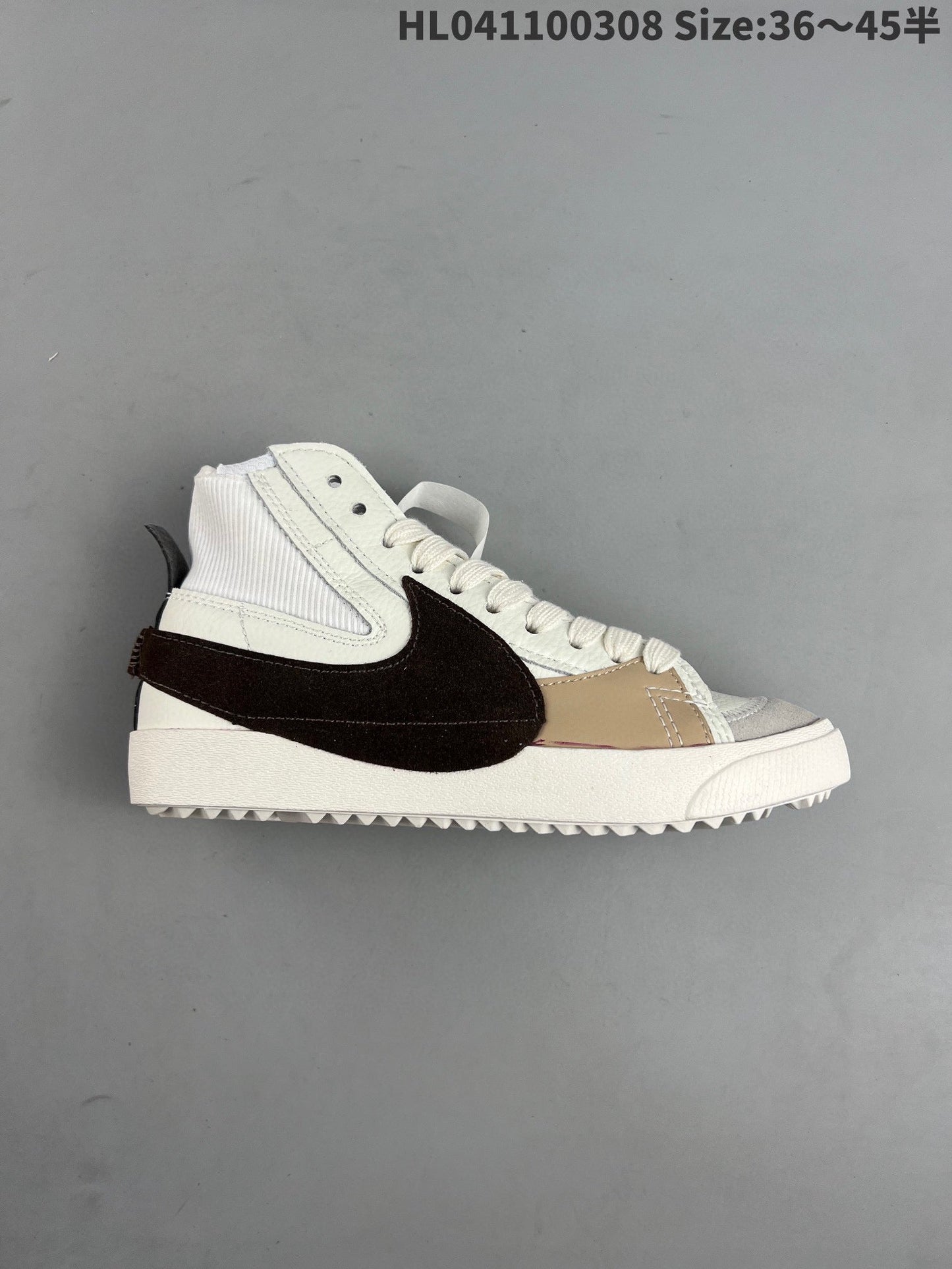 Nike Blazer Mid'1977 - Black Unisex Streetwear Limited Edition - The Nike Blazer 1977 High in white and black is a perfect blend of classic