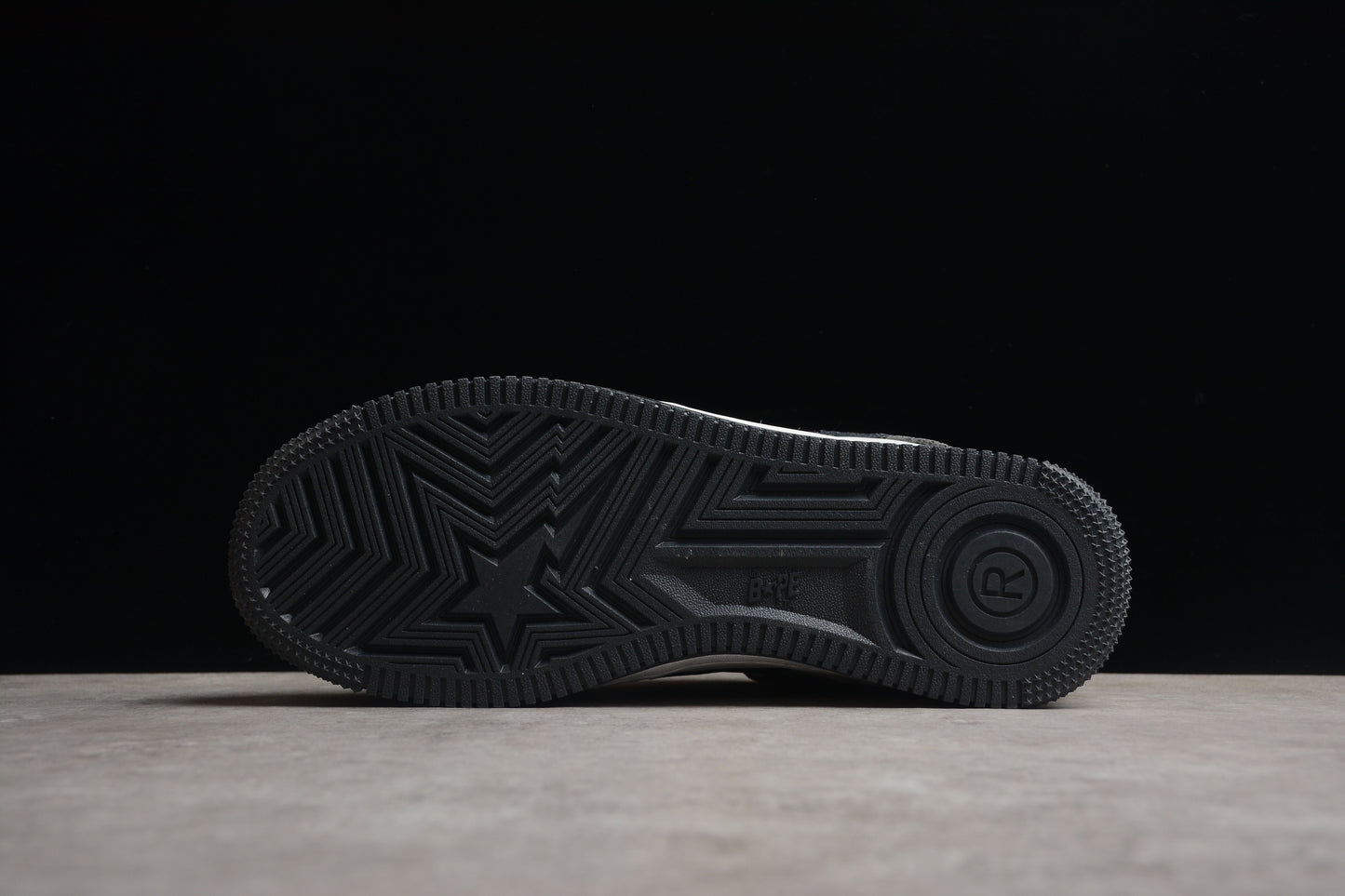 BAPE Sta Low-top Sneakers With Snakeskin Pattern - Black Unisex Streetwear Limited Edition - **BAPE STA Low-Top Sneakers with Black Snakeskin Pattern** Step up your sneaker game with the
